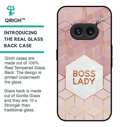 Boss Lady Glass Case for Nothing Phone 2a Plus