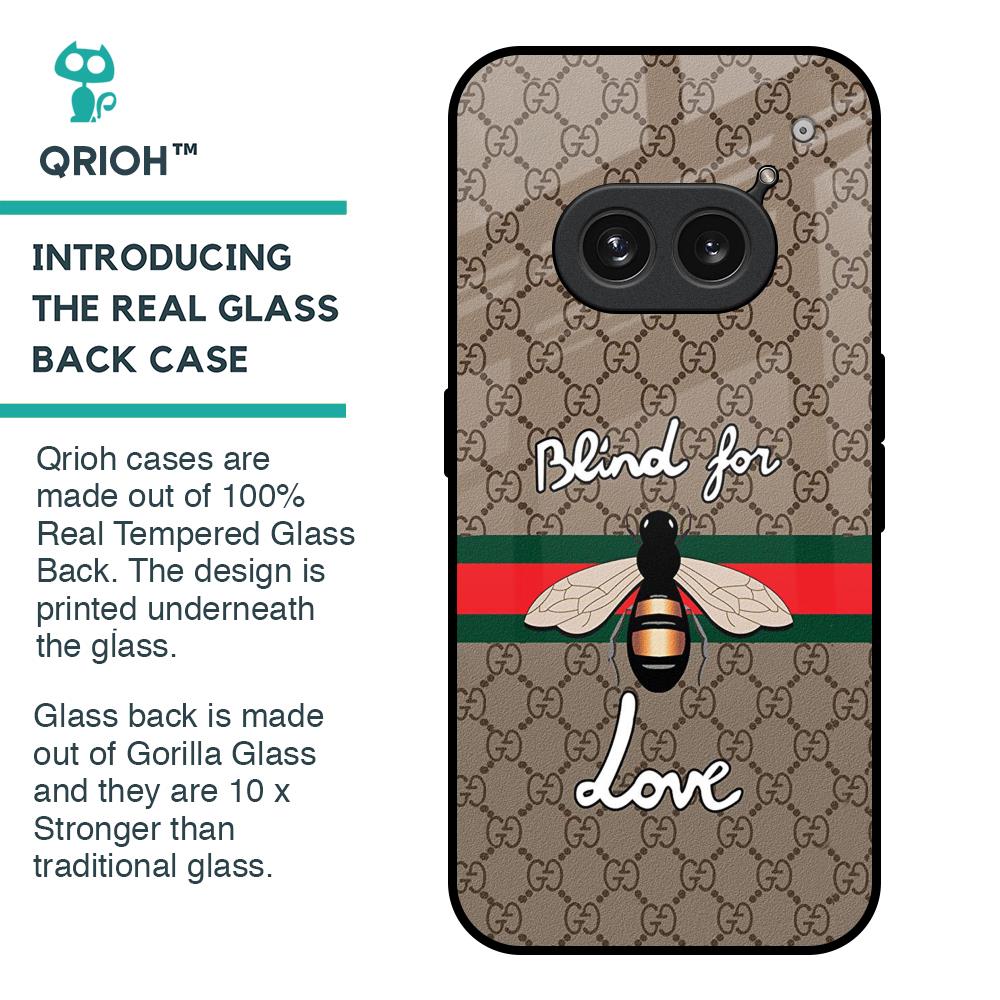 Blind For Love Glass Case for Nothing Phone 2a Plus