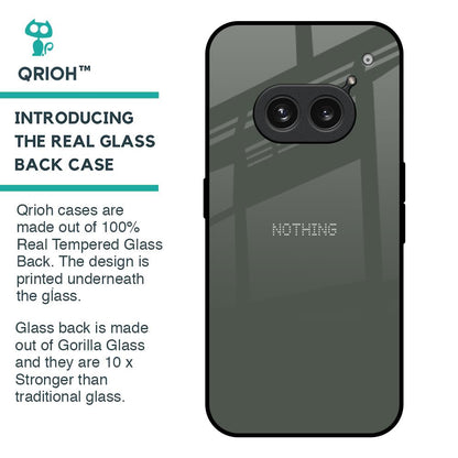Charcoal Glass Case for Nothing Phone 2a Plus