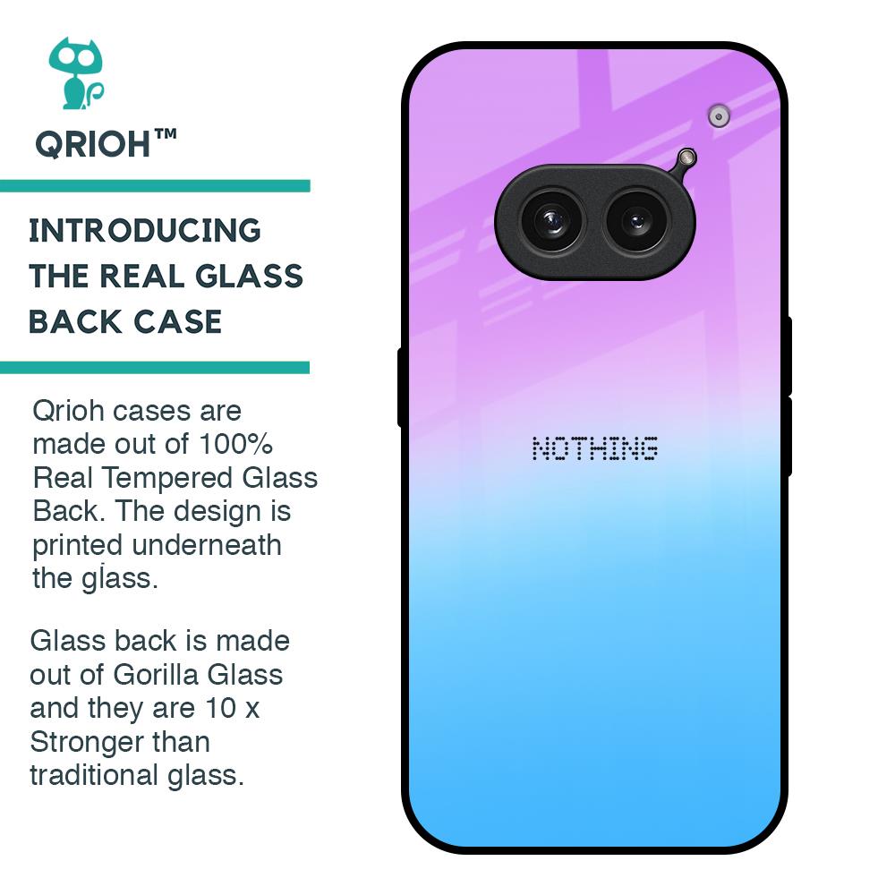 Unicorn Pattern Glass Case for Nothing Phone 2a Plus