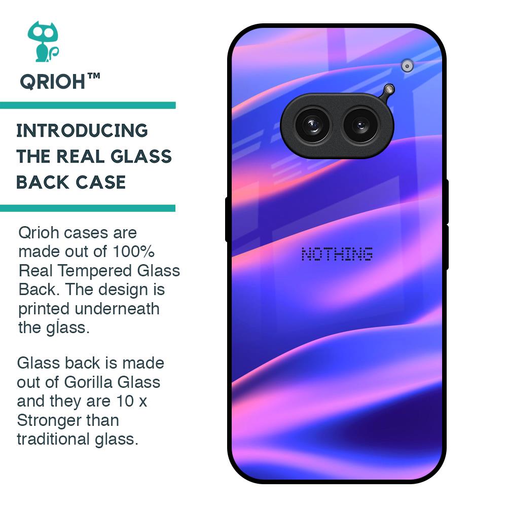 Colorful Dunes Glass Case for Nothing Phone 2a Plus