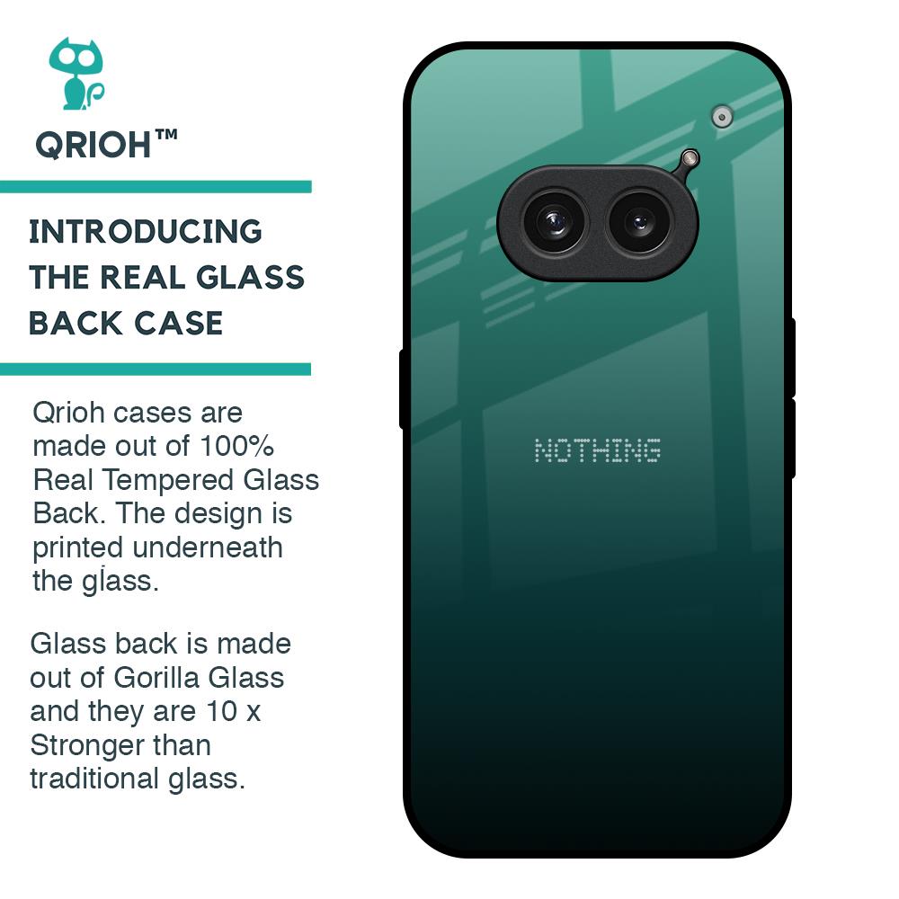 Palm Green Glass Case For Nothing Phone 2a Plus