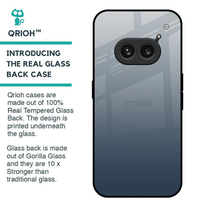 Smokey Grey Color Glass Case For Nothing Phone 2a Plus