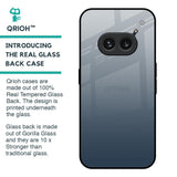 Smokey Grey Color Glass Case For Nothing Phone 2a Plus
