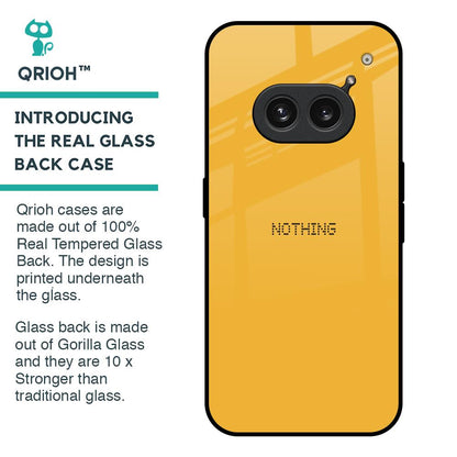 Fluorescent Yellow Glass case for Nothing Phone 2a Plus