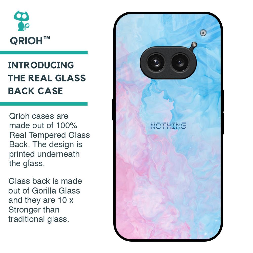 Mixed Watercolor Glass Case for Nothing Phone 2a Plus