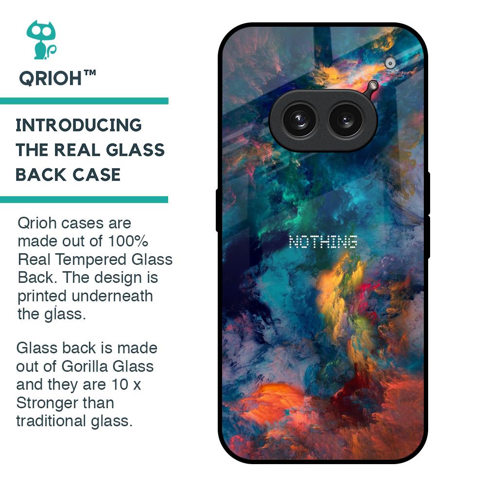 Colored Storm Glass Case for Nothing Phone 2a Plus
