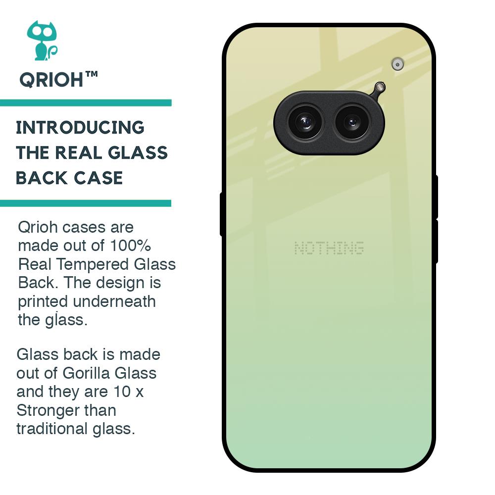 Mint Green Gradient Glass Case for Nothing Phone 2a Plus