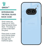 Pastel Sky Blue Glass Case for Nothing Phone 2a Plus