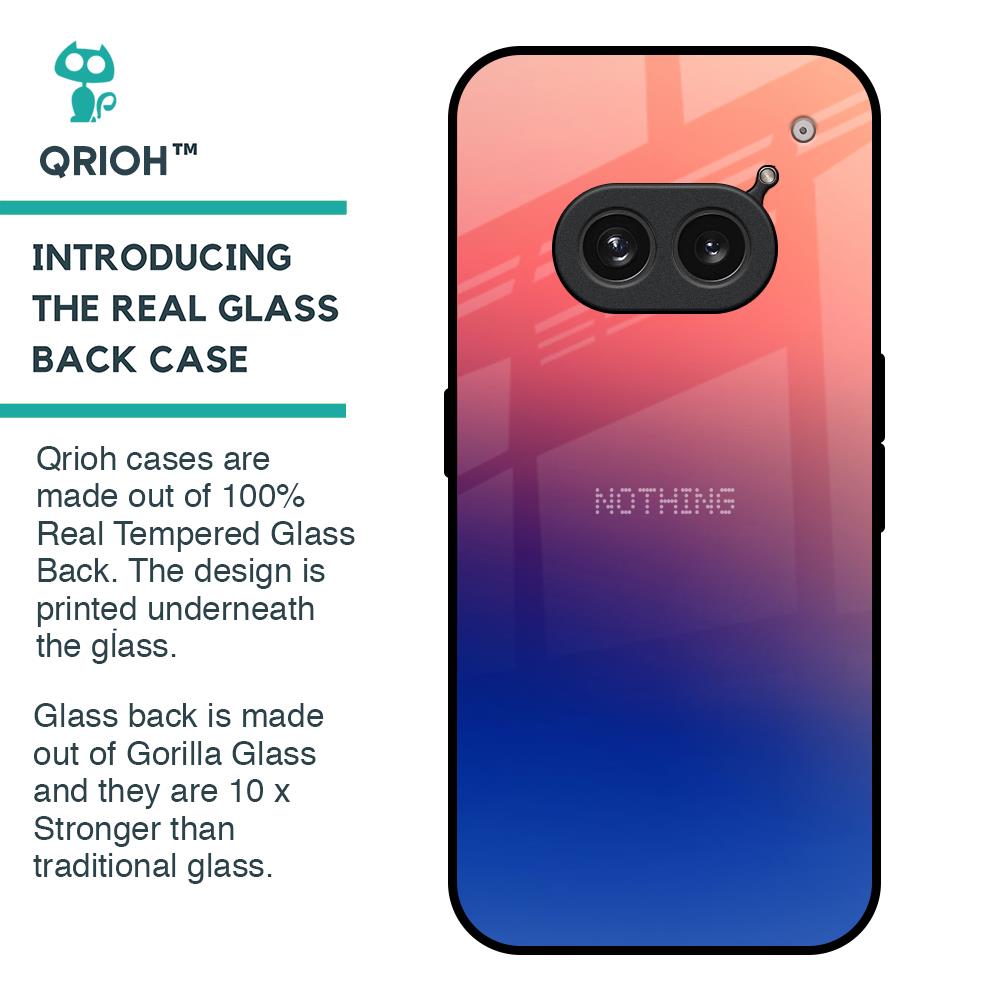 Dual Magical Tone Glass Case for Nothing Phone 2a Plus
