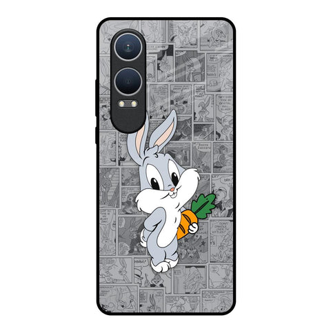 Cute Baby Bunny OnePlus Nord CE4 Lite 5G Glass Back Cover Online