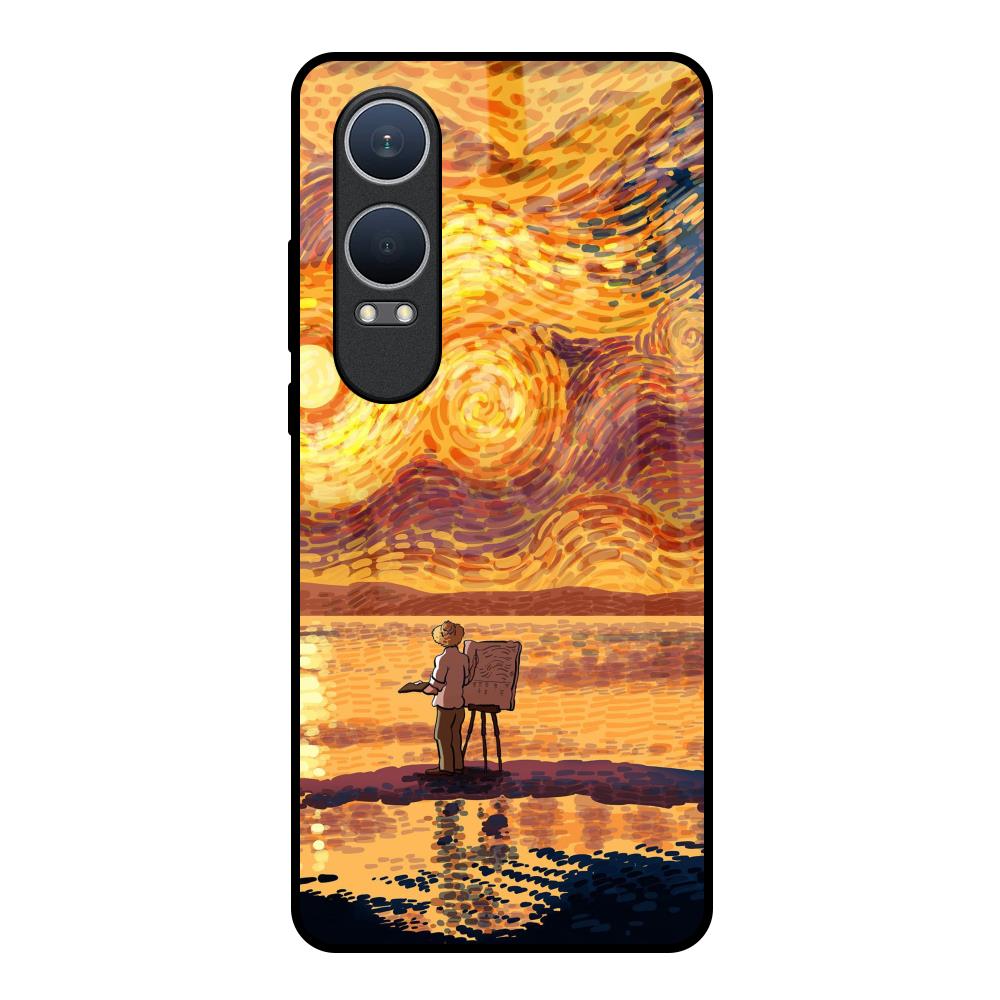 Sunset Vincent OnePlus Nord CE4 Lite 5G Glass Back Cover Online