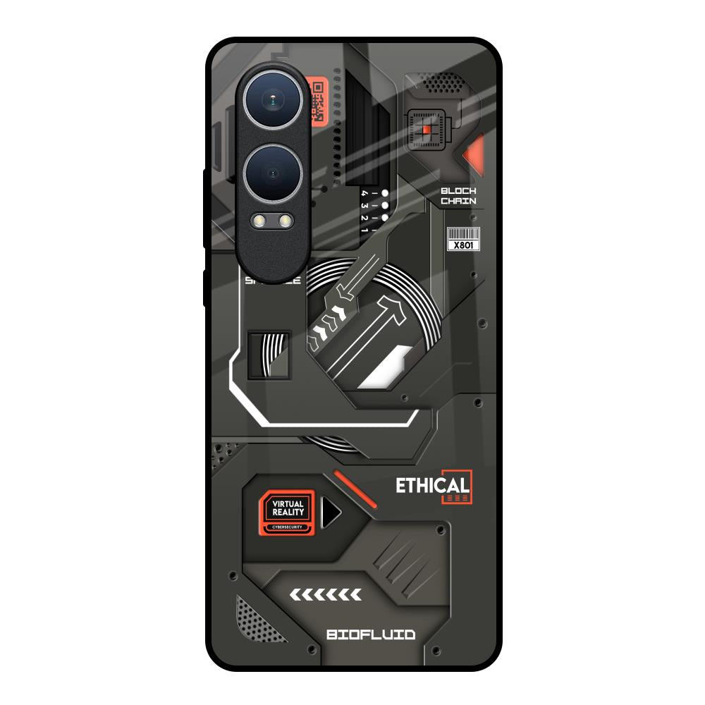 Tech Aesthetics OnePlus Nord CE4 Lite 5G Glass Back Cover Online