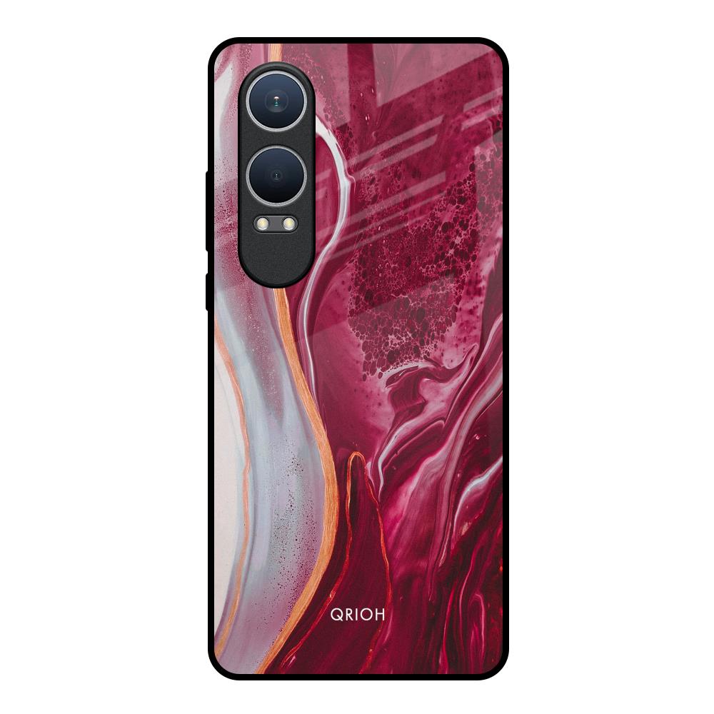 Crimson Ruby OnePlus Nord CE4 Lite 5G Glass Back Cover Online