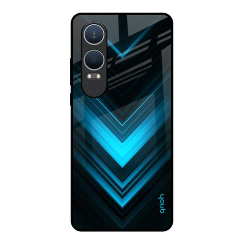 Vertical Blue Arrow OnePlus Nord CE4 Lite 5G Glass Back Cover Online