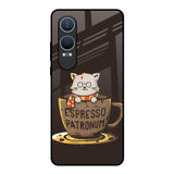 Tea With Kitty OnePlus Nord CE4 Lite 5G Glass Back Cover Online