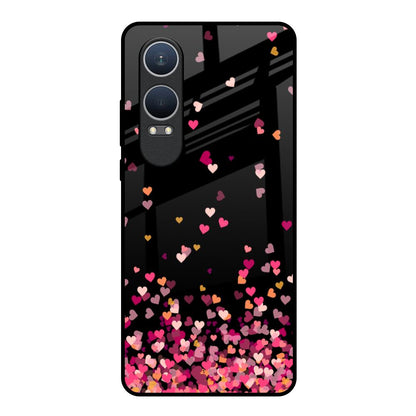 Heart Rain Fall OnePlus Nord CE4 Lite 5G Glass Back Cover Online