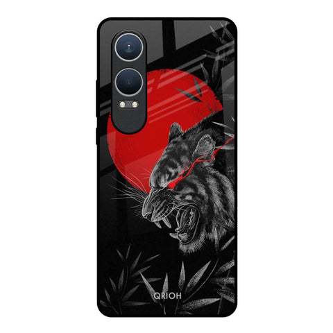 Red Moon Tiger OnePlus Nord CE4 Lite 5G Glass Back Cover Online