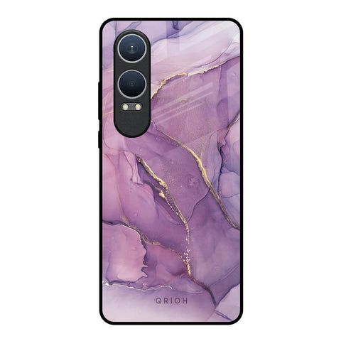 Purple Gold Marble OnePlus Nord CE4 Lite 5G Glass Back Cover Online