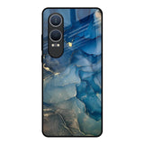 Blue Cool Marble OnePlus Nord CE4 Lite 5G Glass Back Cover Online