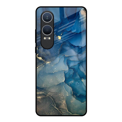 Blue Cool Marble OnePlus Nord CE4 Lite 5G Glass Back Cover Online