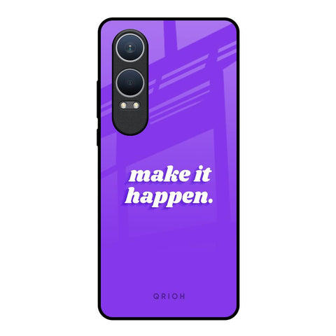Make it Happen OnePlus Nord CE4 Lite 5G Glass Back Cover Online