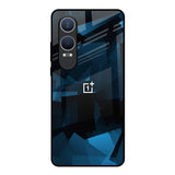 Polygonal Blue Box OnePlus Nord CE4 Lite 5G Glass Back Cover Online