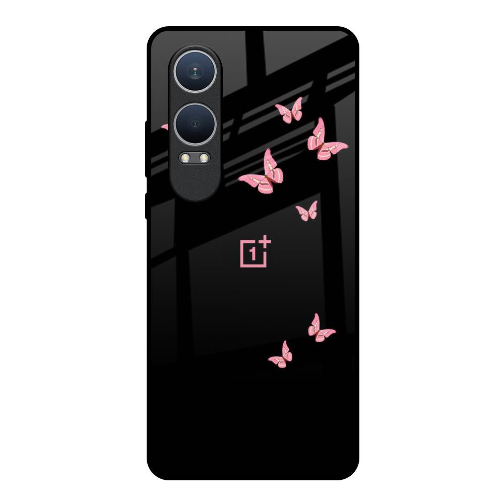 Fly Butterfly OnePlus Nord CE4 Lite 5G Glass Back Cover Online