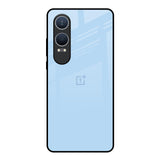Pastel Sky Blue OnePlus Nord CE4 Lite 5G Glass Back Cover Online