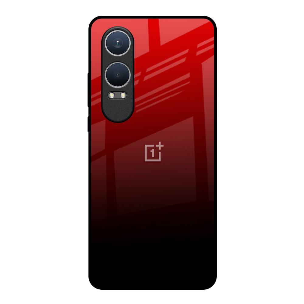 Maroon Faded OnePlus Nord CE4 Lite 5G Glass Back Cover Online