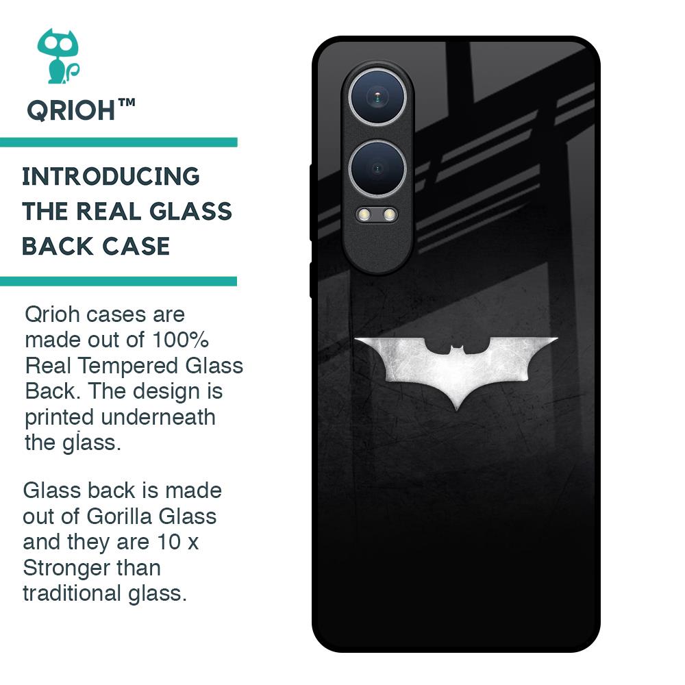 Super Hero Logo Glass Case for OnePlus Nord CE4 Lite 5G