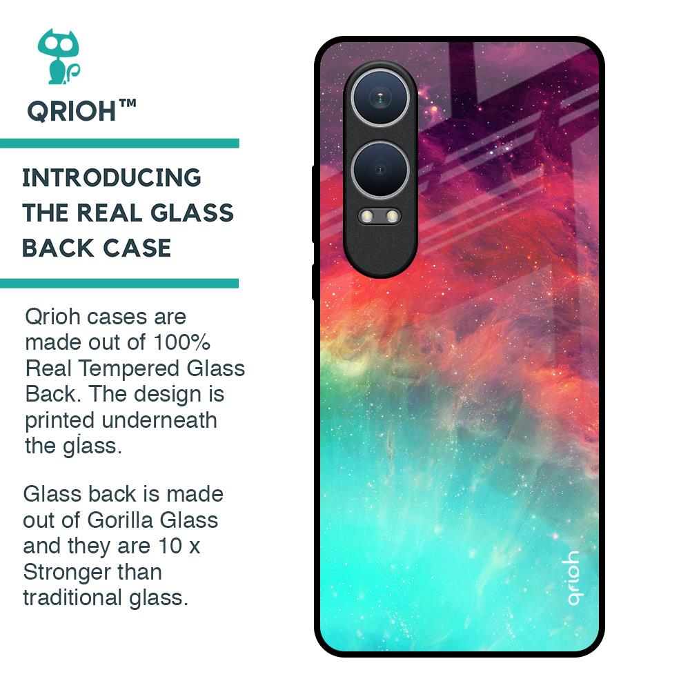Colorful Aura Glass Case for OnePlus Nord CE4 Lite 5G