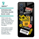 Danger Signs Glass Case for OnePlus Nord CE4 Lite 5G