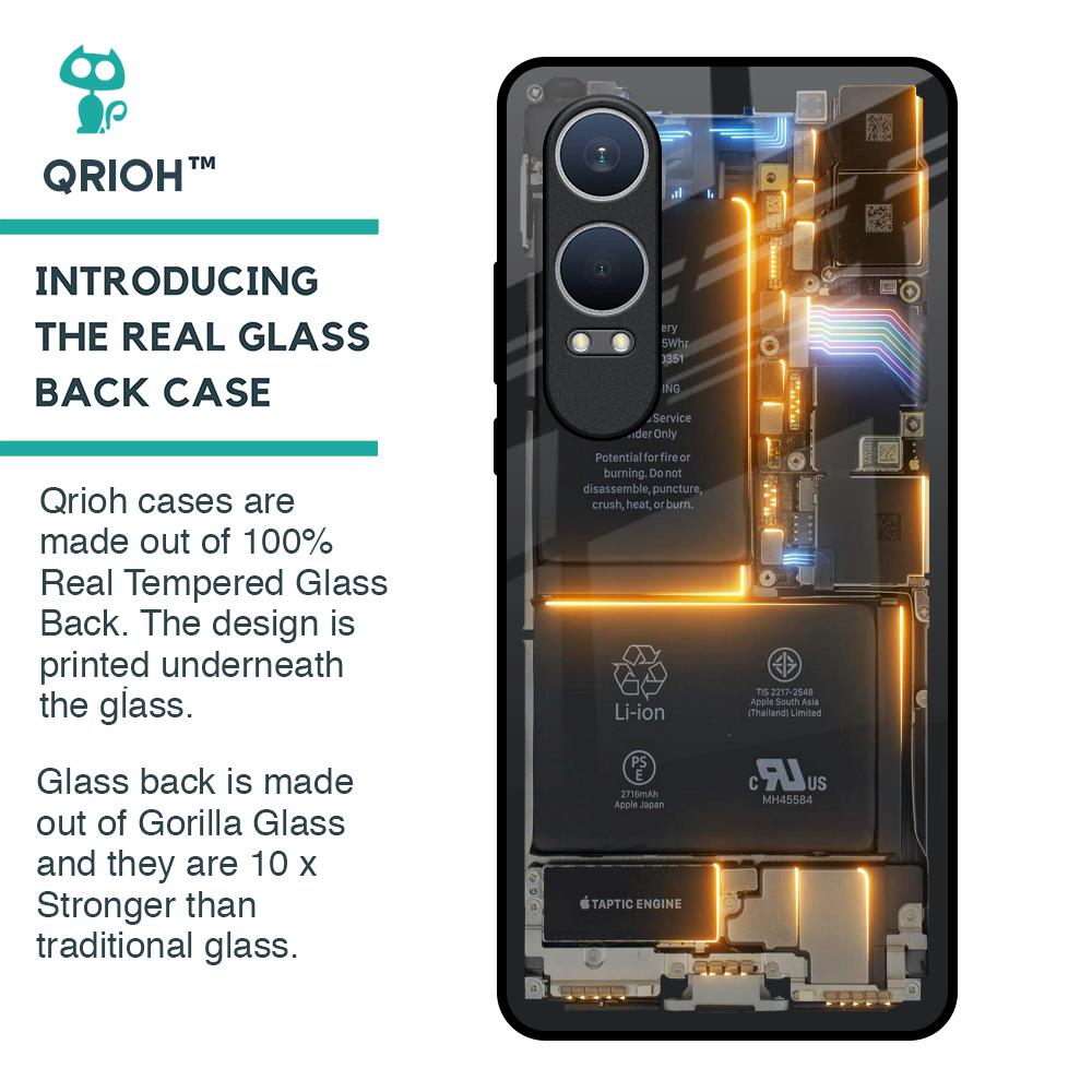 Glow Up Skeleton Glass Case for OnePlus Nord CE4 Lite 5G