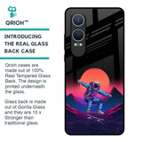 Retro Astronaut Glass Case for OnePlus Nord CE4 Lite 5G