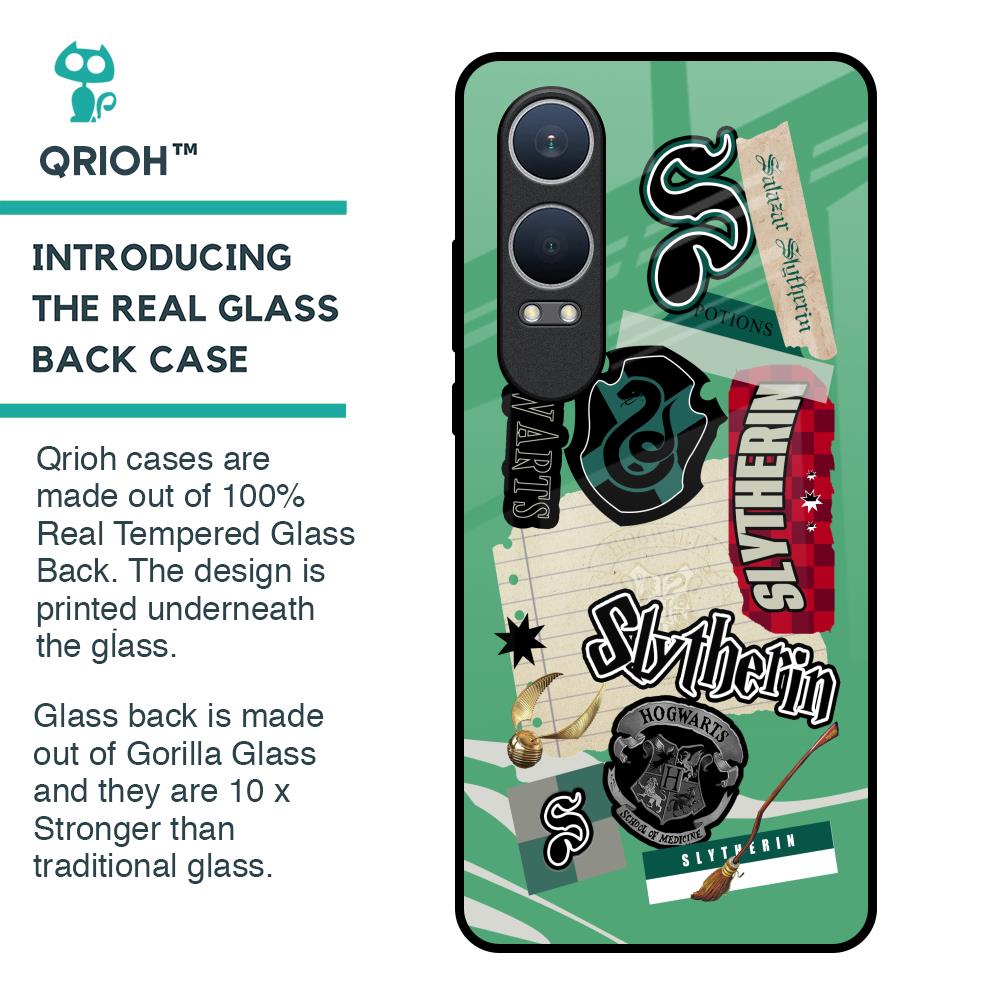 Slytherin Glass Case for OnePlus Nord CE4 Lite 5G