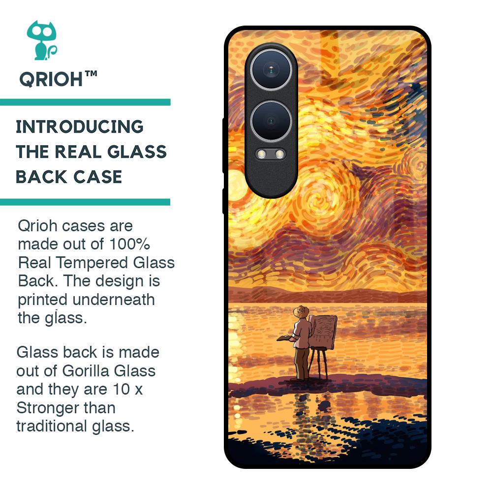 Sunset Vincent Glass Case for OnePlus Nord CE4 Lite 5G