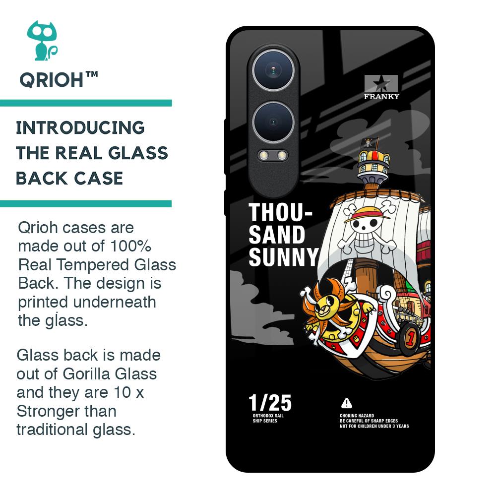 Thousand Sunny Glass Case for OnePlus Nord CE4 Lite 5G