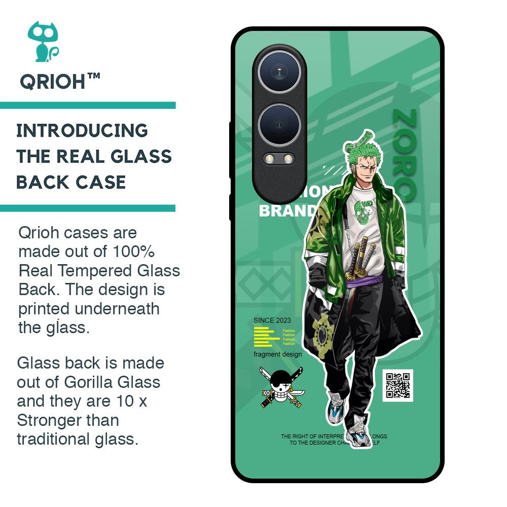 Zoro Bape Glass Case for OnePlus Nord CE4 Lite 5G