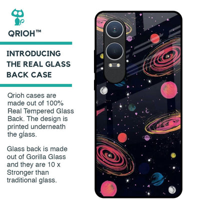 Galaxy In Dream Glass Case For OnePlus Nord CE4 Lite 5G