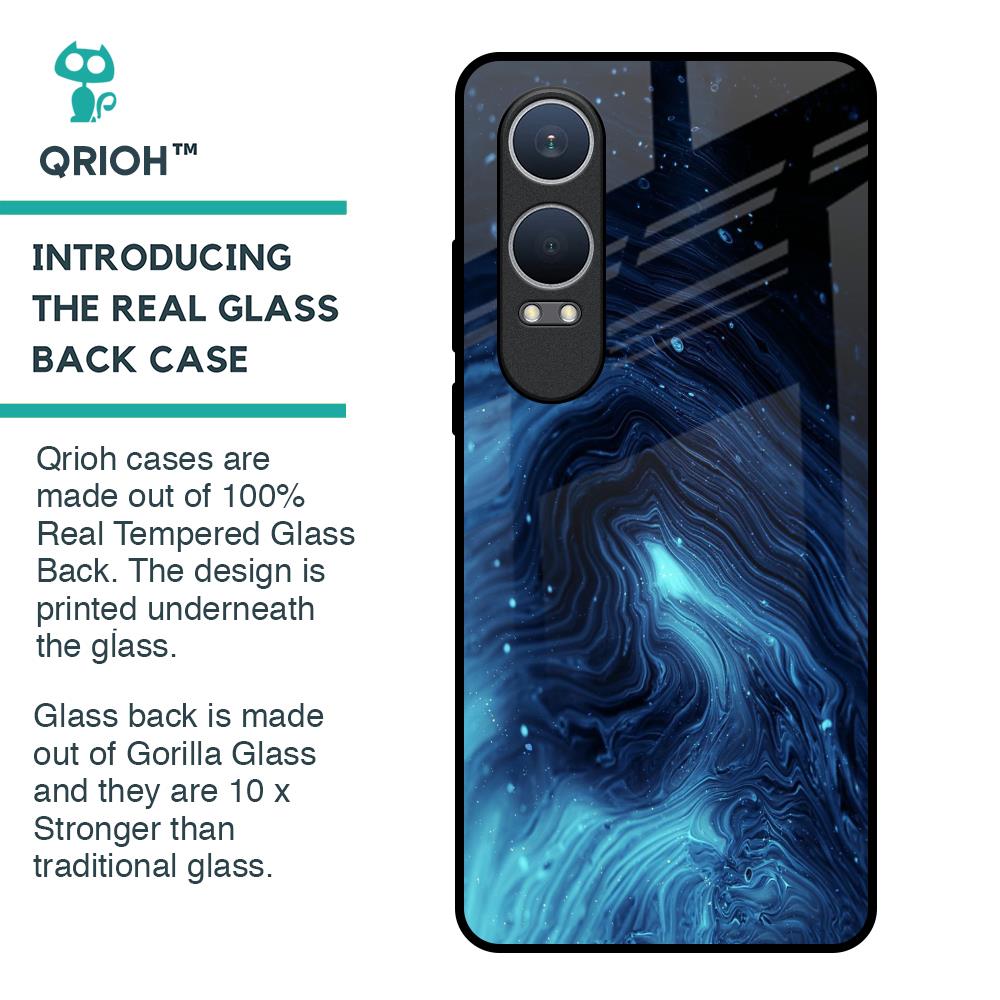 Dazzling Ocean Gradient Glass Case For OnePlus Nord CE4 Lite 5G