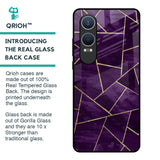 Geometric Purple Glass Case For OnePlus Nord CE4 Lite 5G