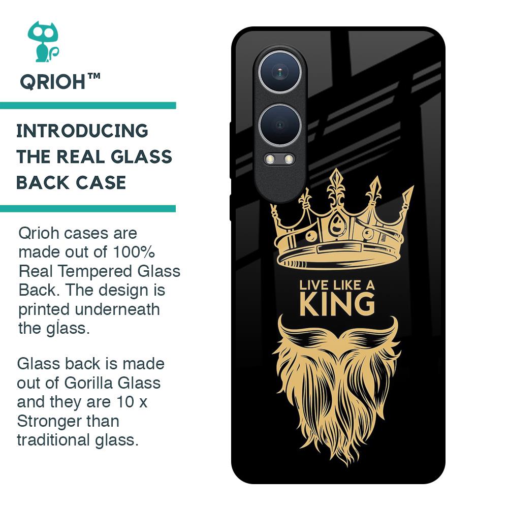 King Life Glass Case For OnePlus Nord CE4 Lite 5G