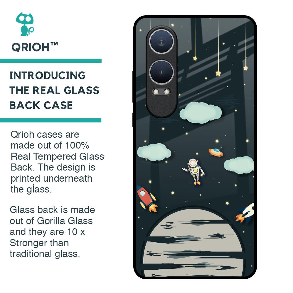 Astronaut Dream Glass Case For OnePlus Nord CE4 Lite 5G