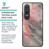 Pink And Grey Marble Glass Case For OnePlus Nord CE4 Lite 5G
