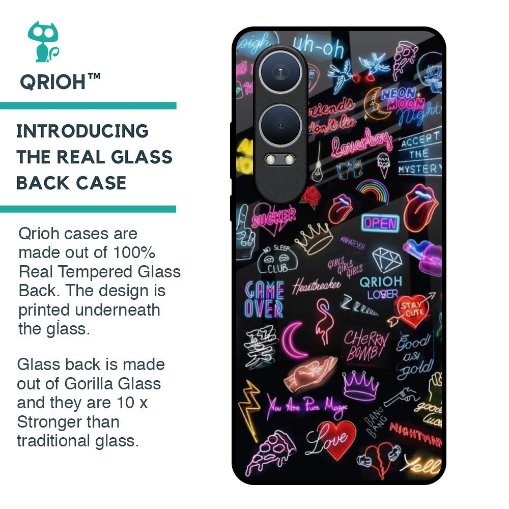 Accept The Mystery Glass Case for OnePlus Nord CE4 Lite 5G