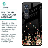 Floating Floral Print Glass Case for OnePlus Nord CE4 Lite 5G