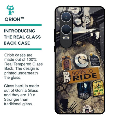 Ride Mode On Glass Case for OnePlus Nord CE4 Lite 5G