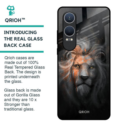 Devil Lion Glass Case for OnePlus Nord CE4 Lite 5G