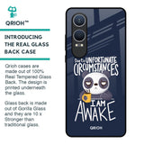 Struggling Panda Glass Case for OnePlus Nord CE4 Lite 5G